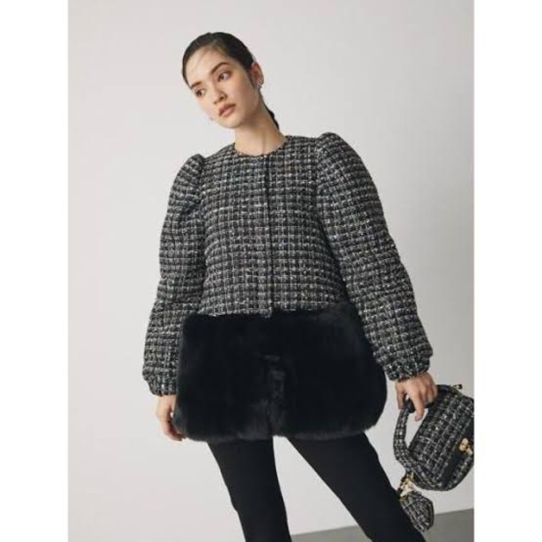 CELFORD - CELFORD エコファーコンビブルゾン MIX 36の通販 by JILL's