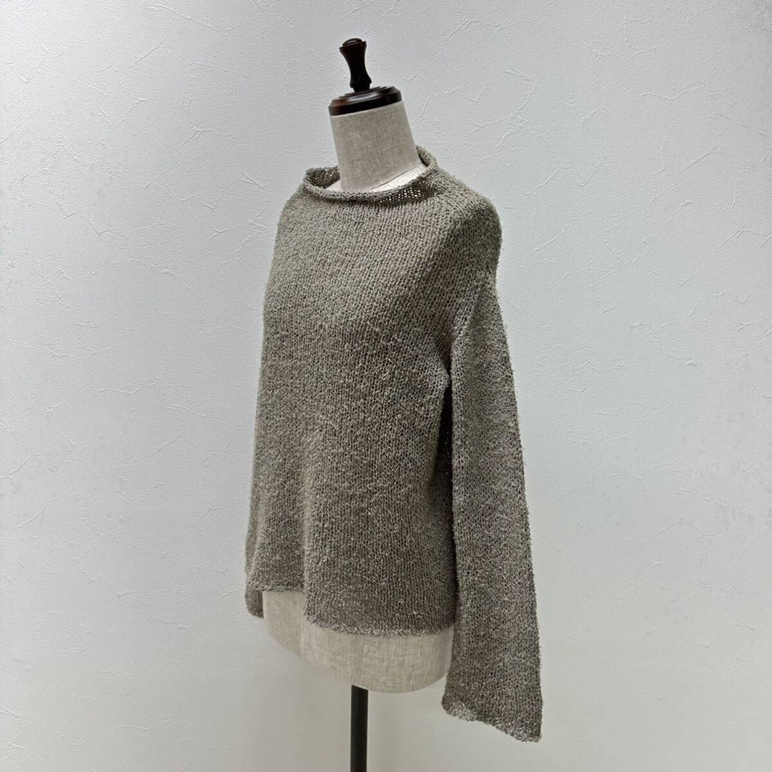 Jurgen Lehl - 23ss 2023 ヨーガンレール ひげ ローゲージ ニット プル