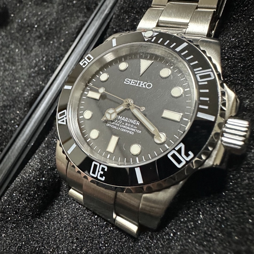 SEIKO - SEIKO MOD /カスタム /NH35搭載 /サブマリーナオマージュ