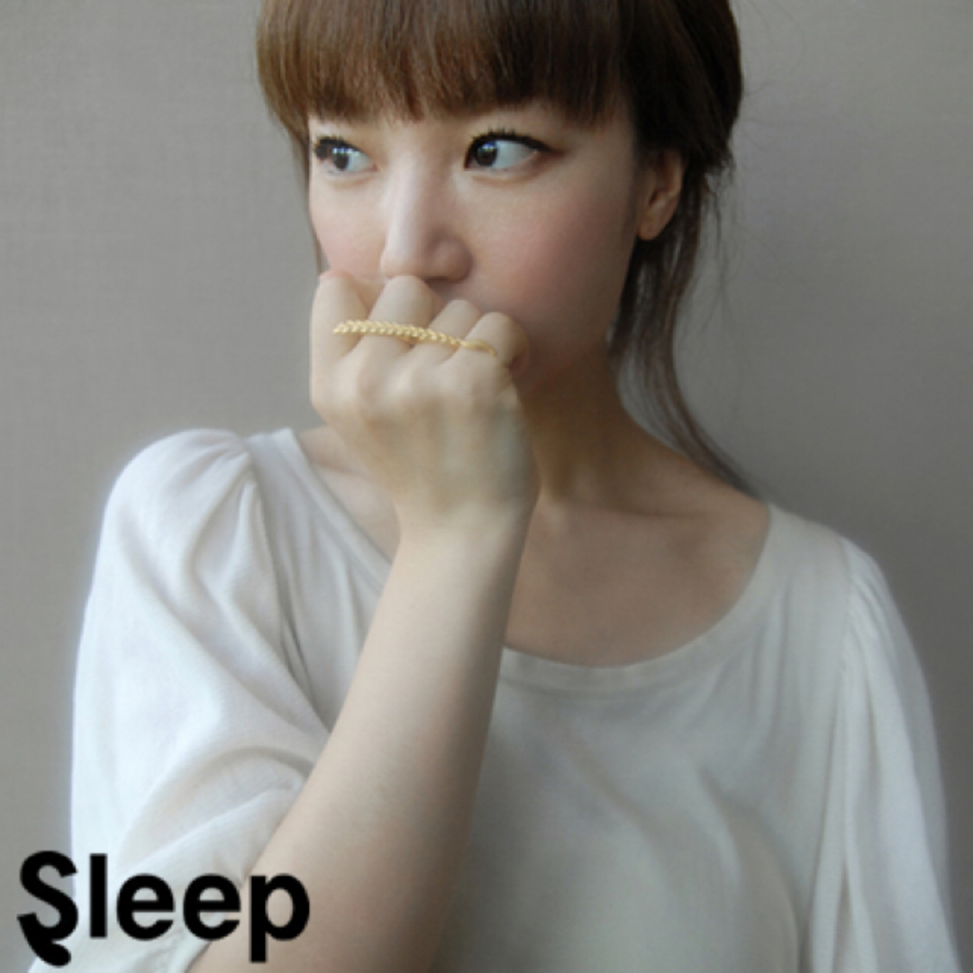 Sleep - YUKI sleep みつあみ リング ピアス セットの通販 by のの
