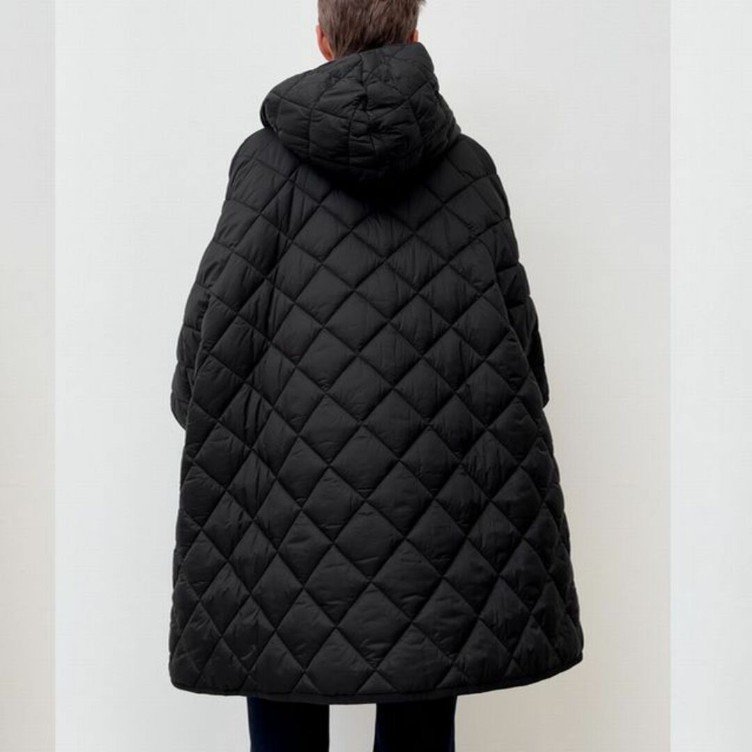 ZARA - ZARA LIMITED EDITION オーバーサイズ キルティング ポンチョの