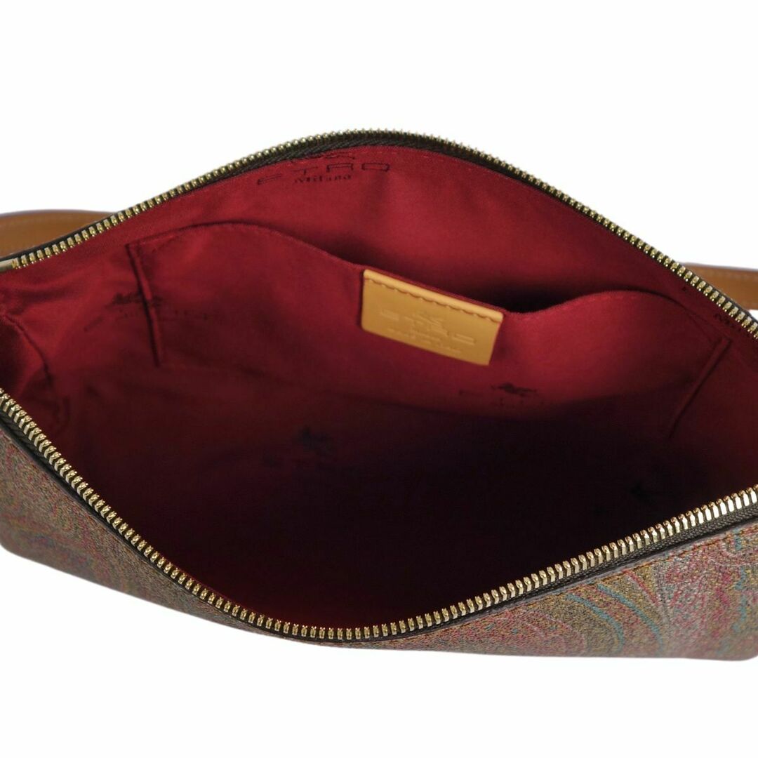 ETRO - 極美品 エトロ ETRO バッグ ショルダーバッグ ペイズリー柄 PVC