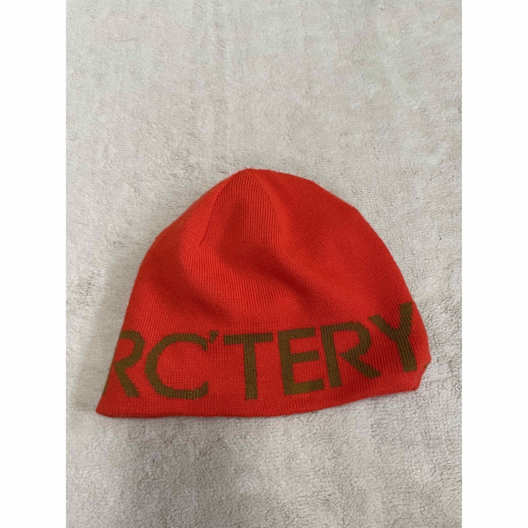 ARC'TERYX - ARC'TERYX ビーニー ニット帽 オレンジ レッドの通販 by