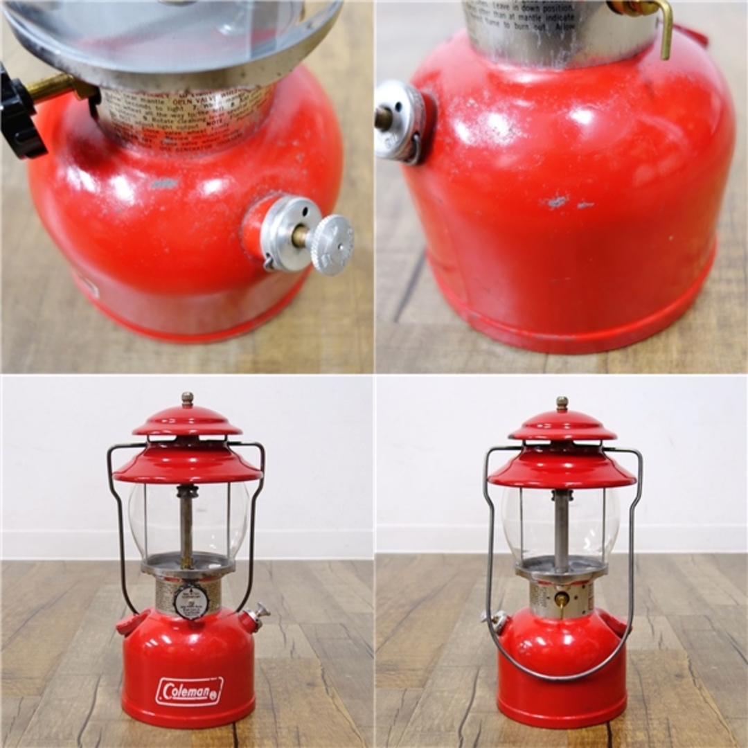 Coleman - 整備済 コールマン Coleman ランタン 200A ホワイトボーダー