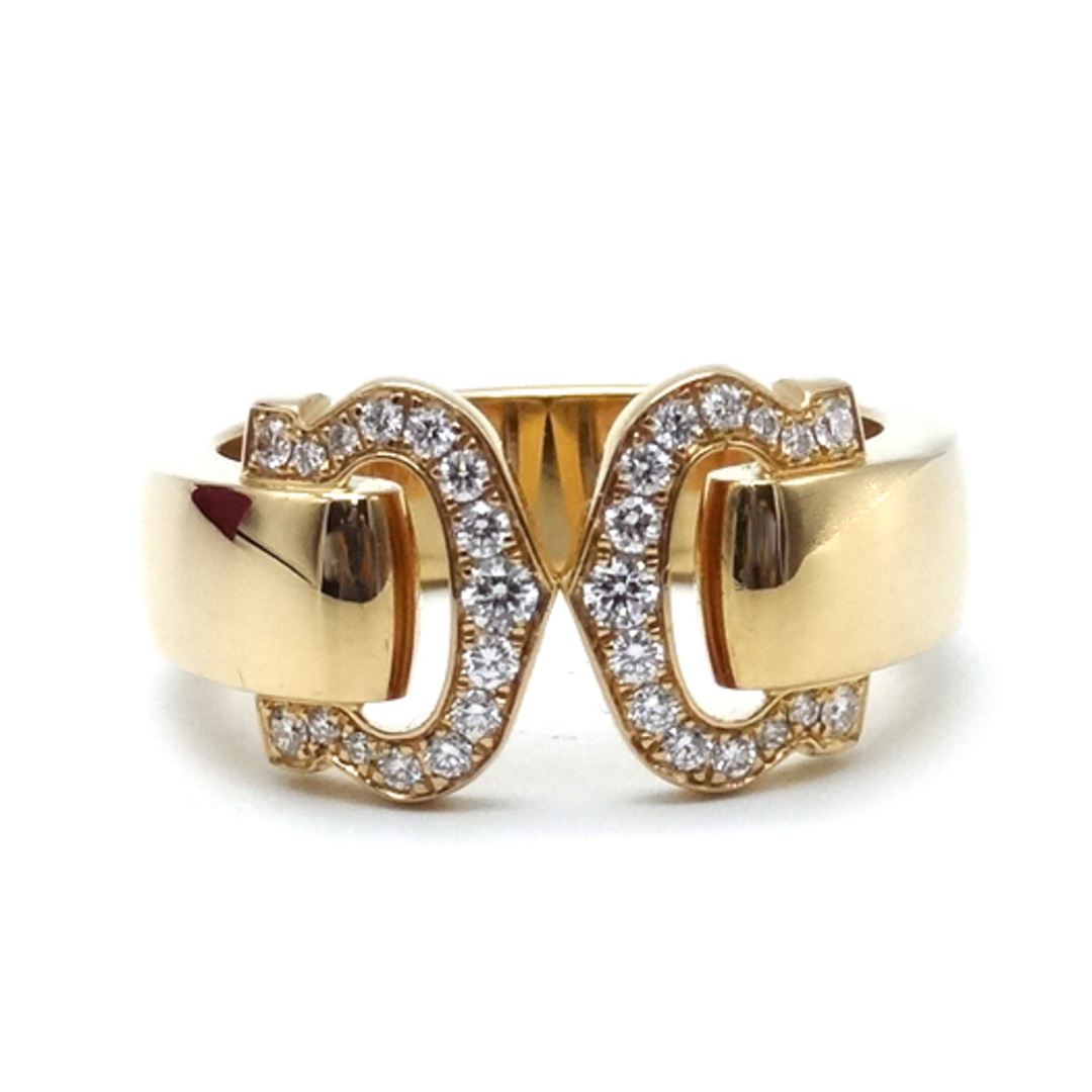 Cartier - カルティエ ブークルセ ダイヤ リング 指輪 K18 イエロー