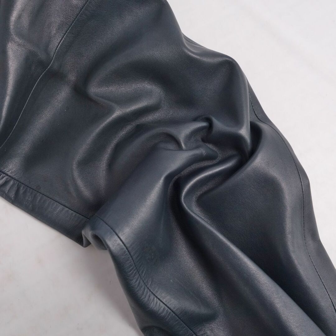 LOEWE - ロエベ LOEWE パンツ レザーパンツ ロングパンツ 無地