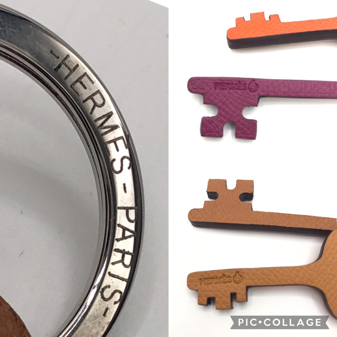 HERMES - HERMES プティ アッシュ 鍵 KEY キーホルダー キーリング