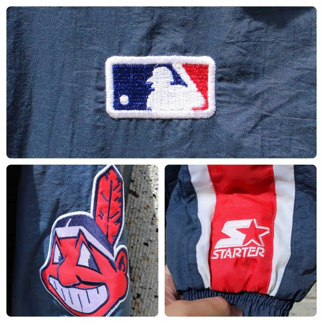 STARTER - 90s~00s Starter CLE.インディアンス 古着 スタジャンの通販