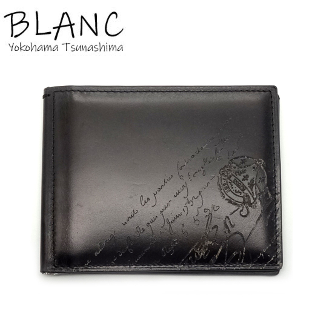 BERLUTI - ベルルッティ カリグラフィ マネークリップ 二つ折り札入れ