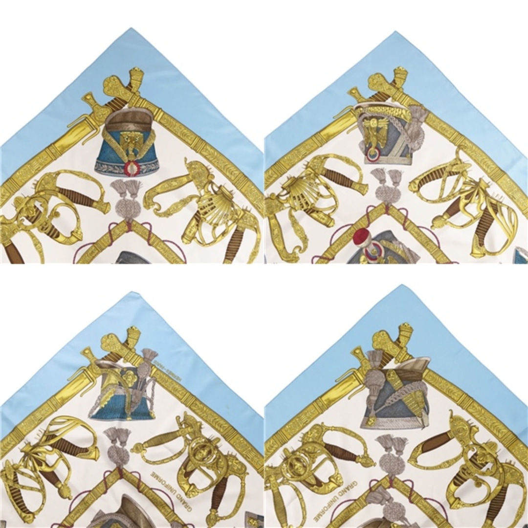 HERMES - エルメス HERMES スカーフ カレ90 GRAND UNIFORME 壮大な制服