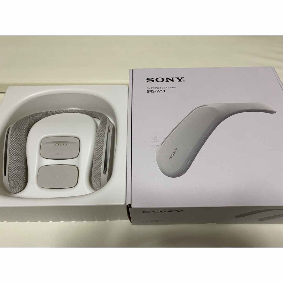 極美品】SONY SRS-WS1 ウェアラブルネックスピーカー ソニー 箱あり
