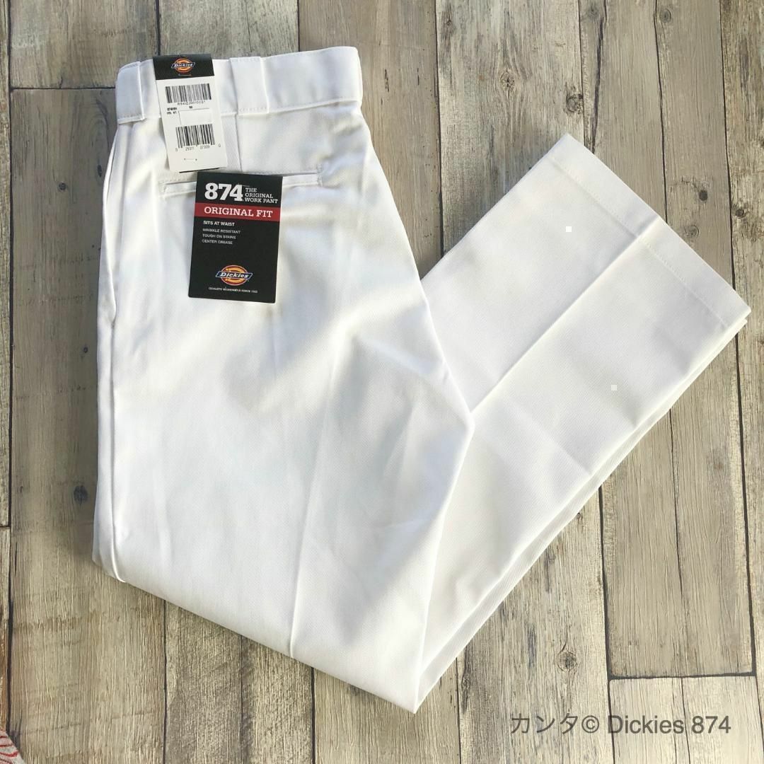 Dickies - 【新品】30×32 ホワイト(白) ディッキーズ 874 ワークパンツ