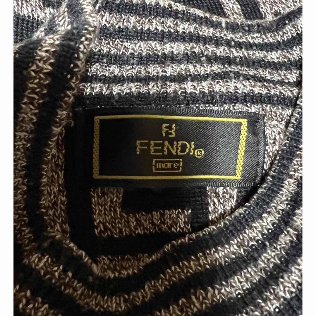 FENDI - 90s ヴィンテージ FENDI フェンディ ズッカ柄 ニット セーター