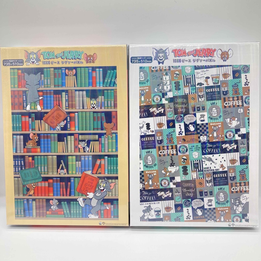 トムとジェリー 1000ピース ジグソーパズル 2種セットの通販 by