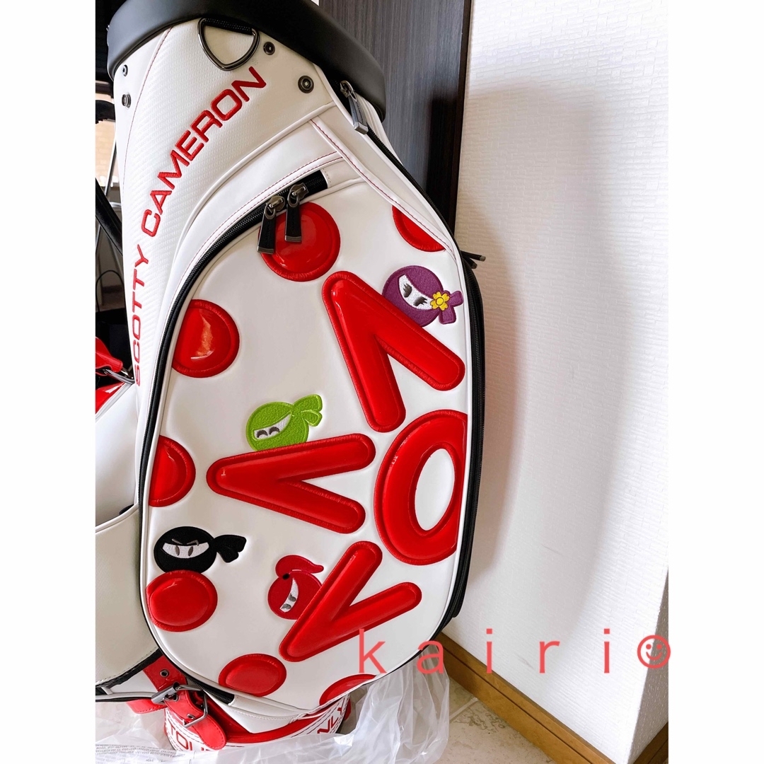 Scotty Cameron - サイン入り Japan tour限定キャディバッグ ホワイト