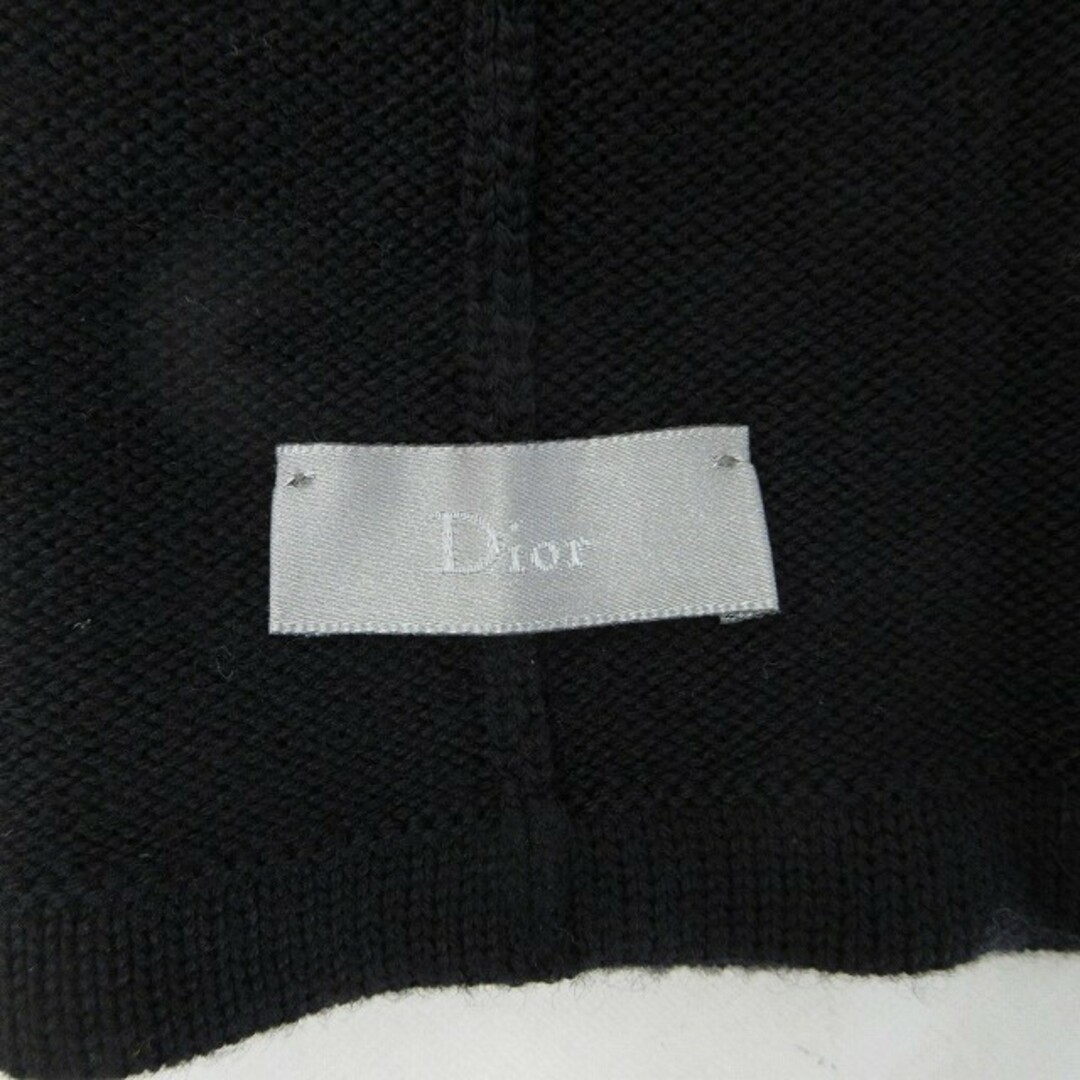 DIOR HOMME - ディオールオム ネックウォーマー マフラー Bee刺繍 黒 F