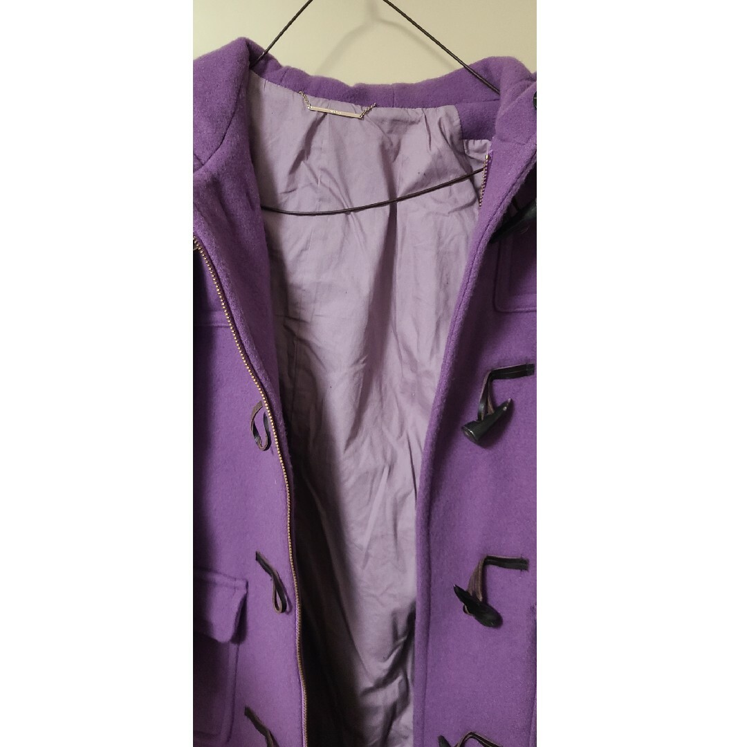 Mila Owen - Mila Owen ロングダッフルコート 紫の通販 by ハンモック