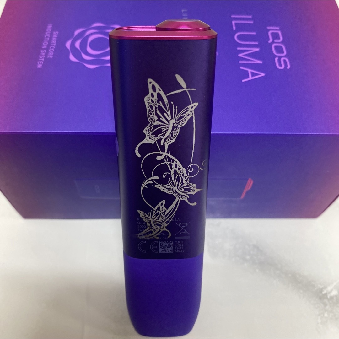 IQOS - iQOS ILUMAONE アイコス イルマワン レーザー加工 アゲハ蝶