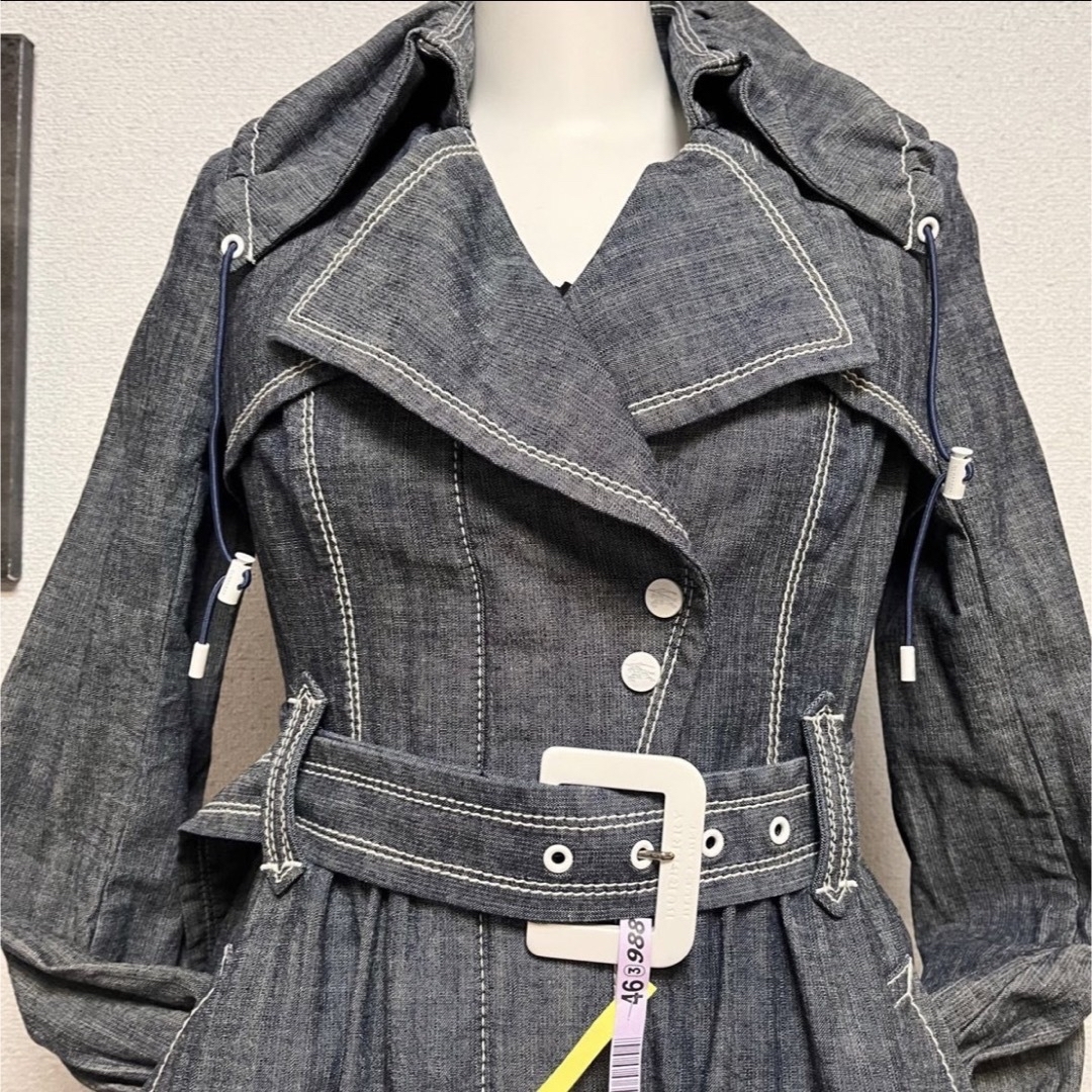 BURBERRY BLUE LABEL - 希少 Burberry ブルーレーベル デニム素材