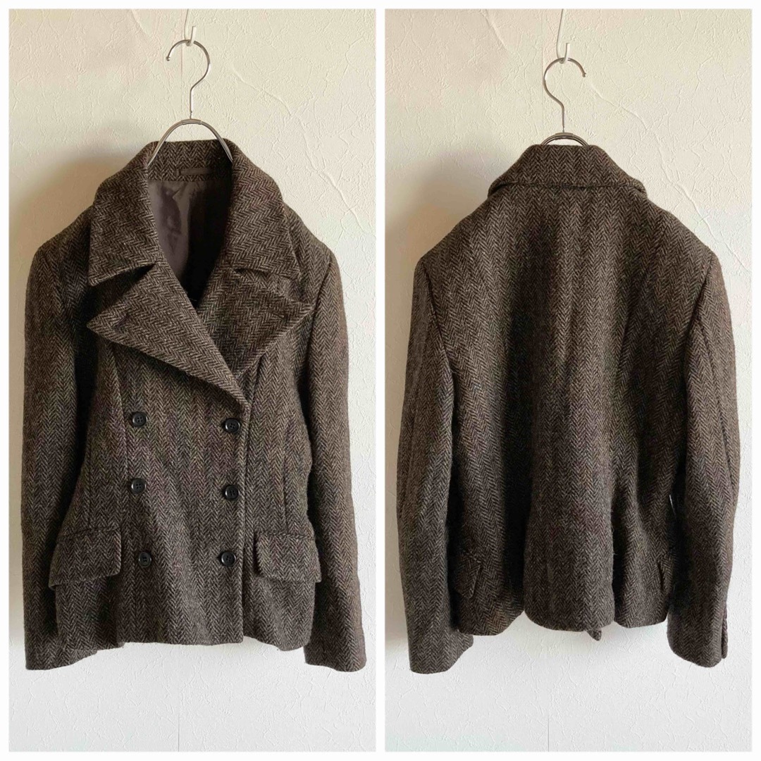 MARGARET HOWELL - OLD マーガレットハウエル ハリスツイード ダブル