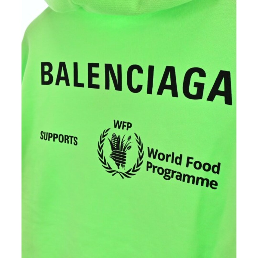 BALENCIAGA - BALENCIAGA バレンシアガ パーカー XS 緑 【古着】【中古