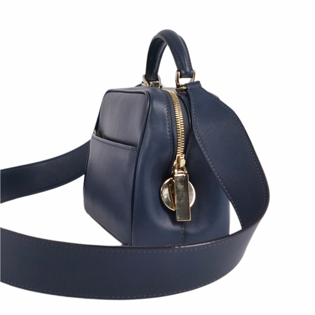 美品 ヴァレクストラ Valextra バッグ 2way ハンドバッグ ショルダー