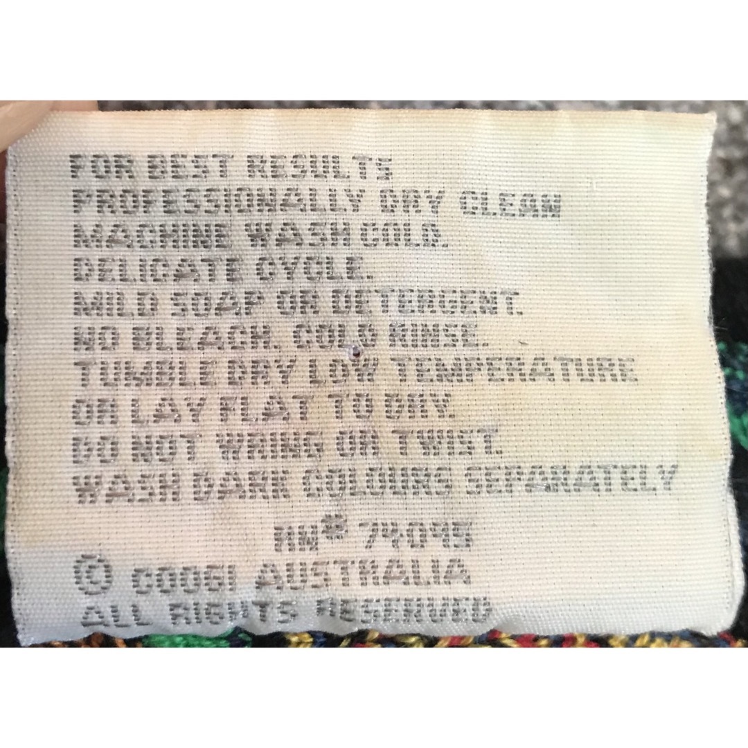 COOGI - 幻の逸品 最高傑作 異次元 90's COOGI コットン ニット