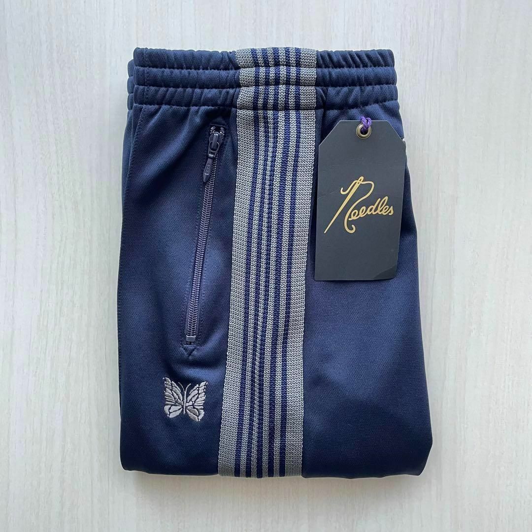 Needles - ナロー S ネイビー グレー コムドット やまと 着用モデル 10