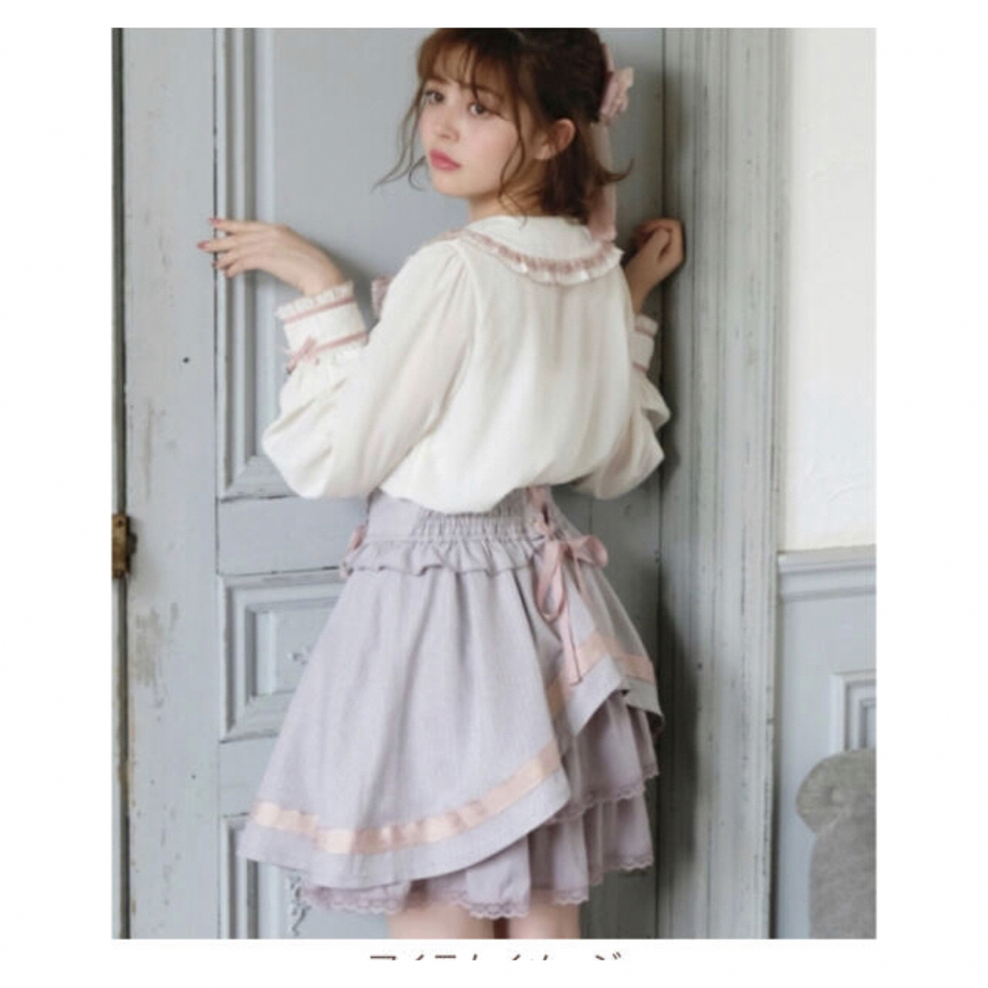 LIZ LISA - 【大人気！即完売！】ピンストライプサスペンダースカート