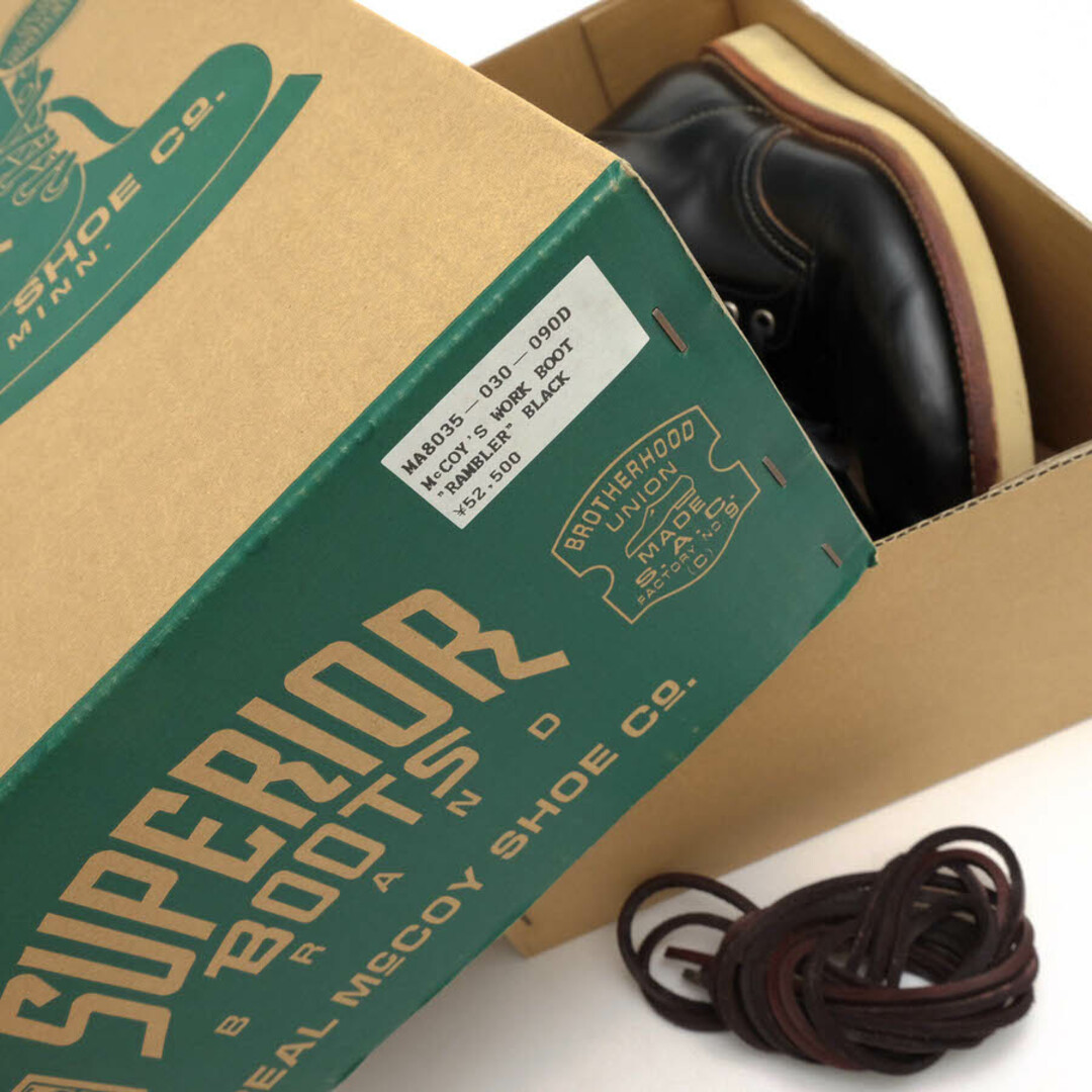 リアルマッコイズ／The REAL McCOY'S ワークブーツ シューズ 靴 メンズ