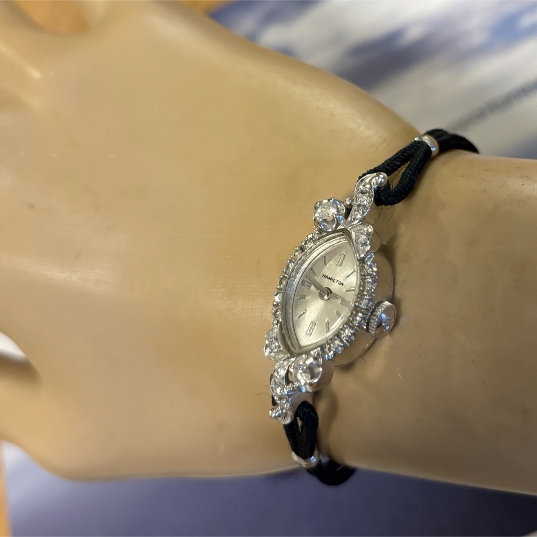 Hamilton - Hamilton ハミルトン レディース アンティーク時計 14K純正