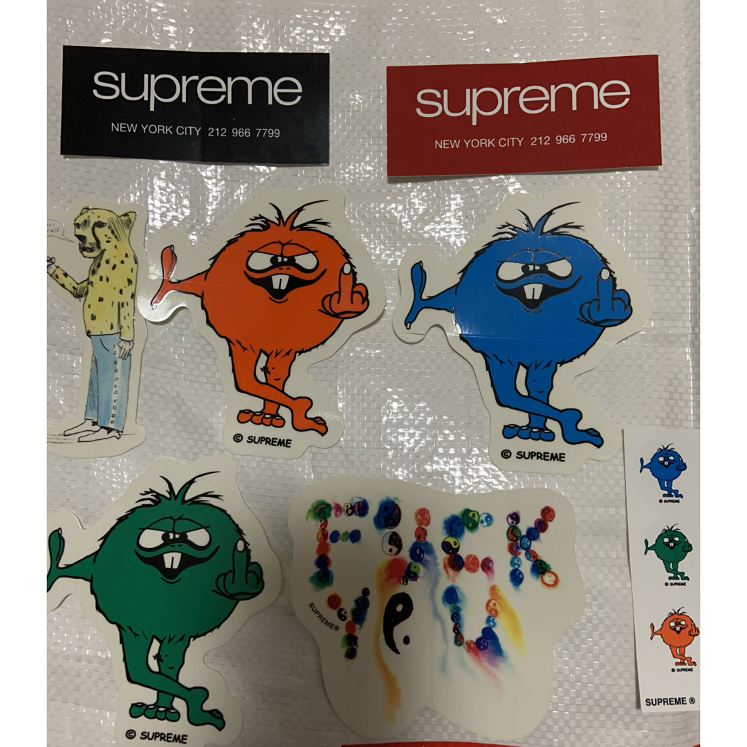 Supreme - supreme ステッカーセット ステッカー camachoの通販 by
