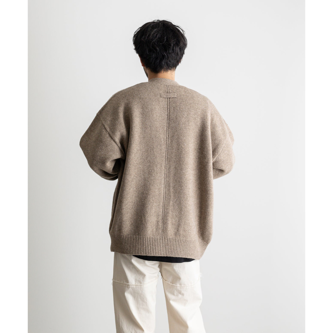 stein - 新品 stein / EX FINE LAMBS KNIT CARDIGANの通販 by 仲良くし