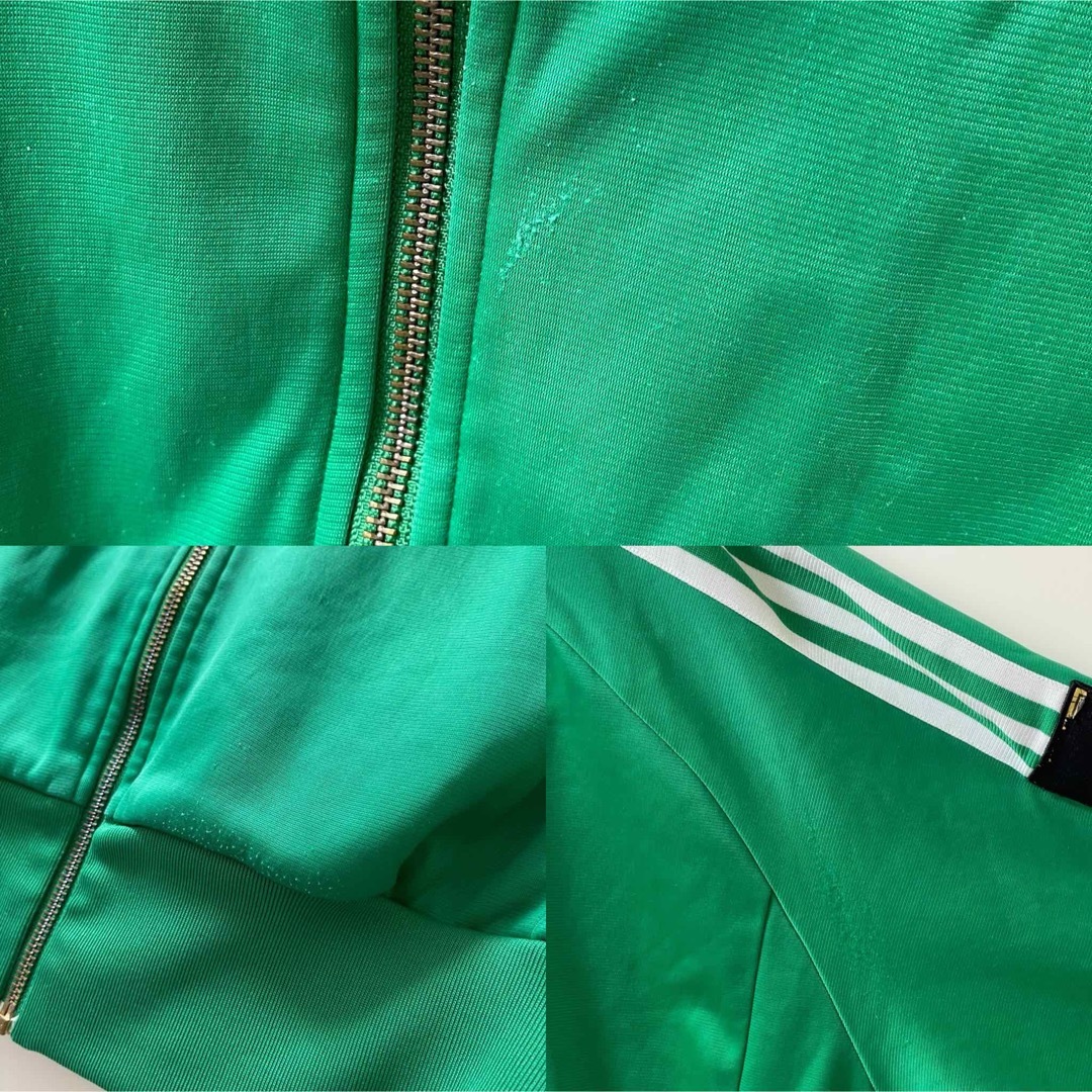 adidas - 2XL希少】アディダス刺繍トラックジャケット古着ジャージ緑