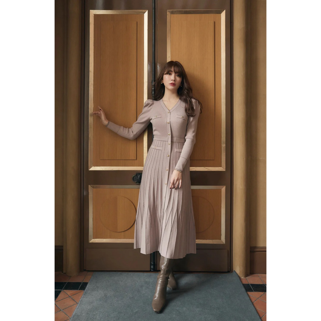 Her lip to - 新品 herlipto Suite Room Knit Long Dressの通販 by