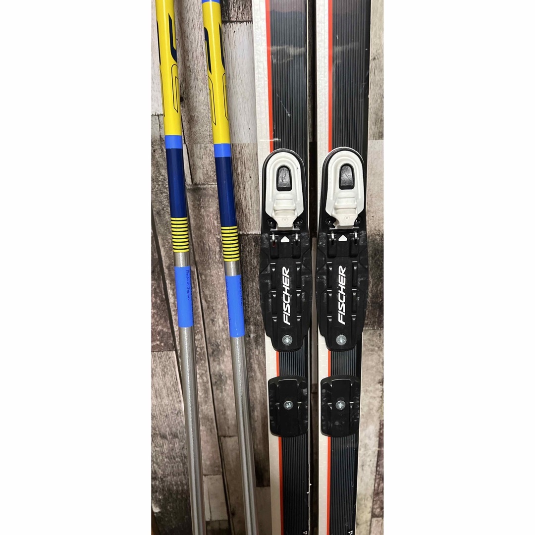 FISHER/学生・レディース用/オシャレ系/スキーセット/メンテ・Wax済み