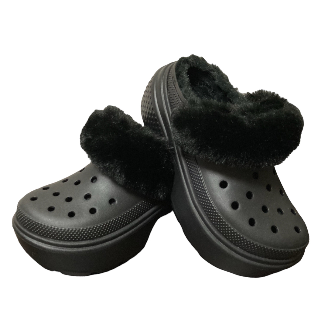 crocs - 【新品】crocs クロックス ストンプラインドクロッグ 厚底