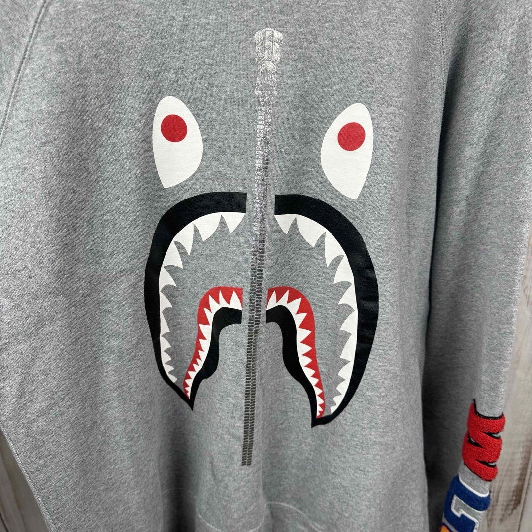 A BATHING APE - A BATHING APE シャーク トレーナー スウェット XLの