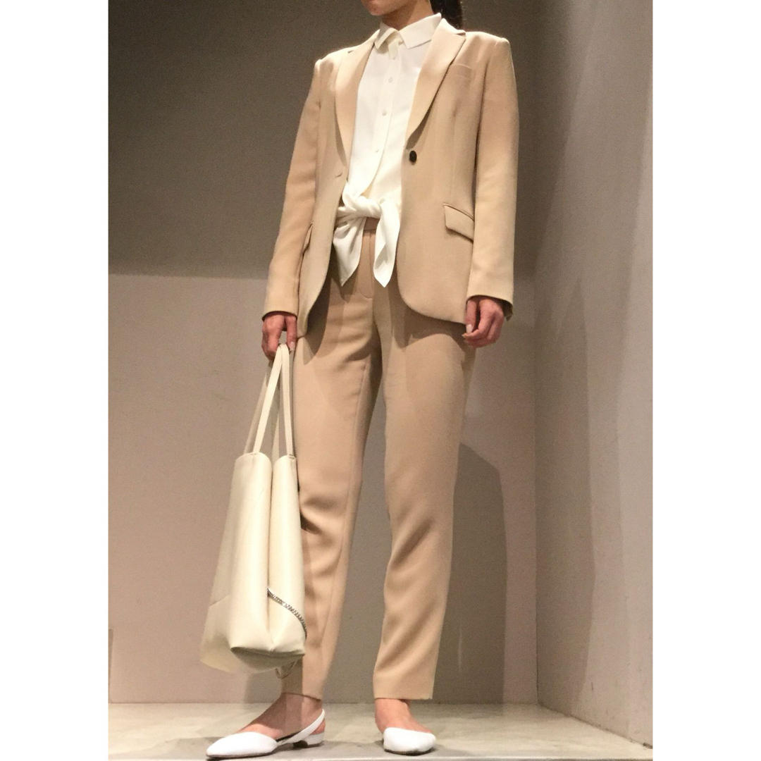 Theory - theory Classic Crepe プルオンパンツ ベージュ 0の通販 by