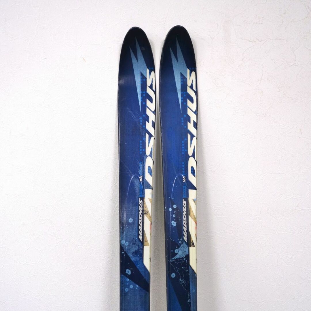 マズシャス MADSHUS EPOCH 165cm センター68mm ビンディング SPIKE