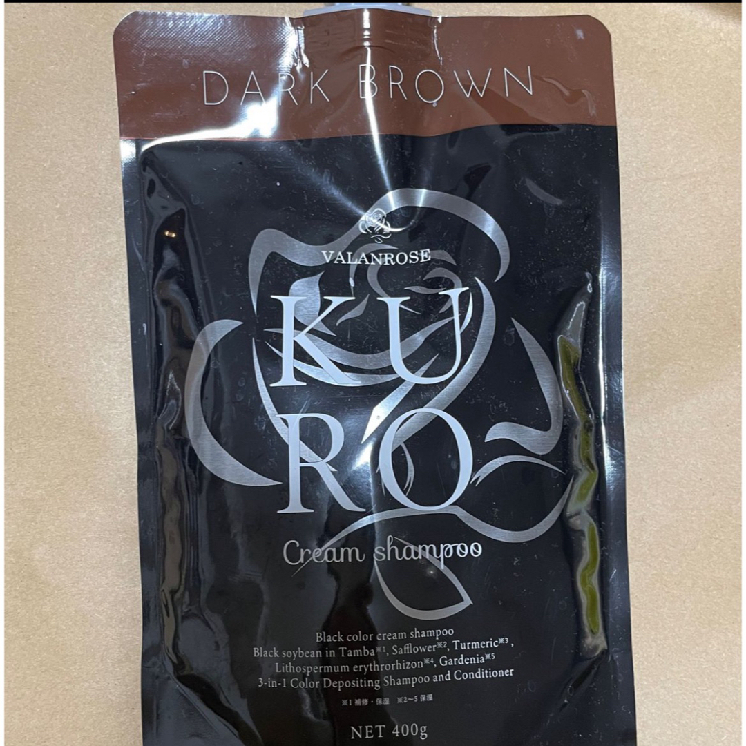 VALANROSE - 【南野陽子さん愛用】1本 白髪染め クリームシャンプー