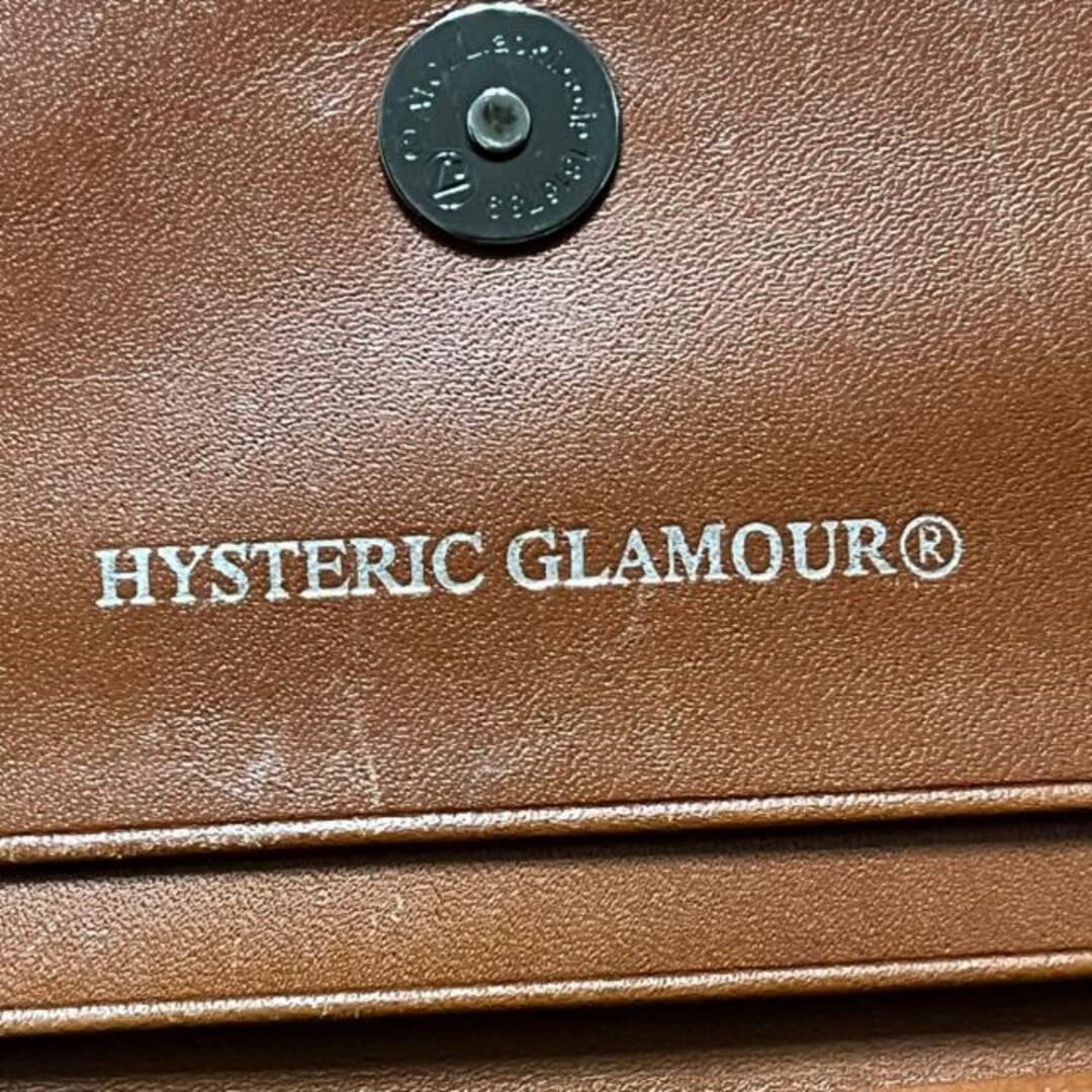 HYSTERIC GLAMOUR - ヒステリックグラマー 財布 ブラウンの通販 by