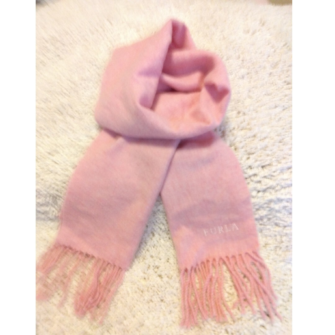 FURLA - FURLA☆フルラ☆カシミヤ☆カシミヤマフラー☆ピンク☆ベビー