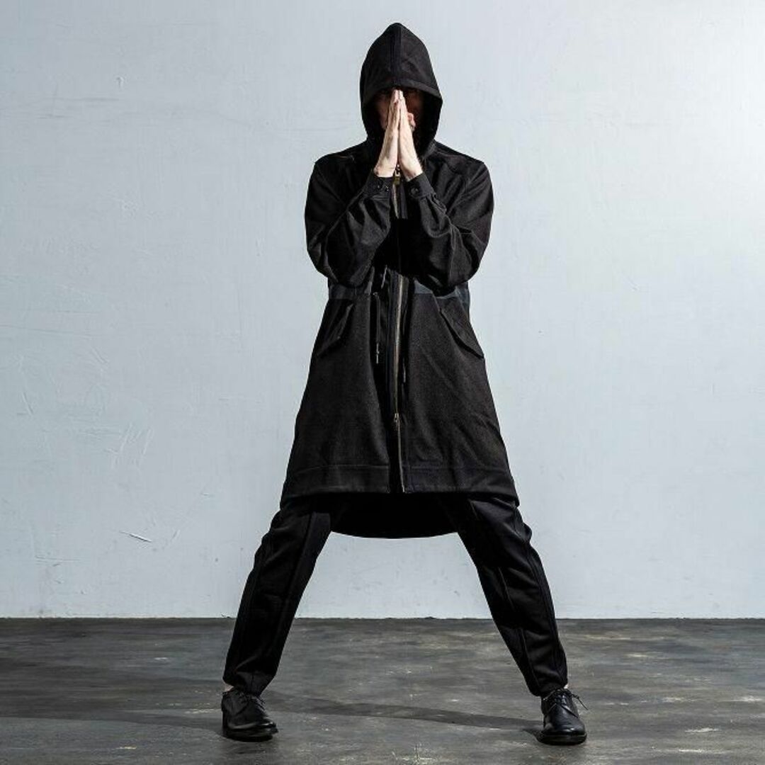 JULIUS - 中古CDM BY CARPEDIEM異素材切替スポーティーモッズコートSの