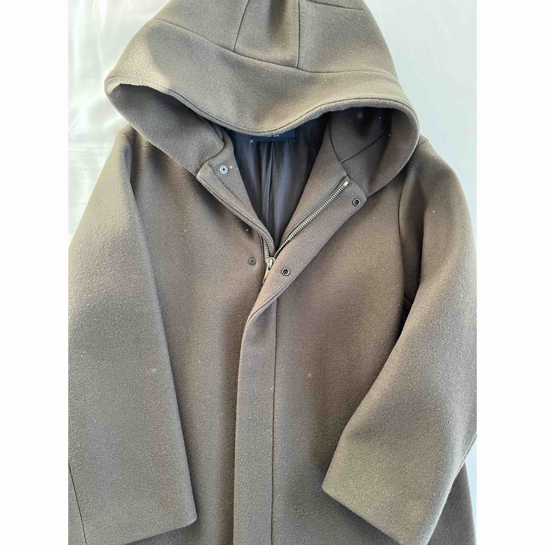 TOMORROWLAND - マカフィー ウール メルトン ジップ ロング フーデッド