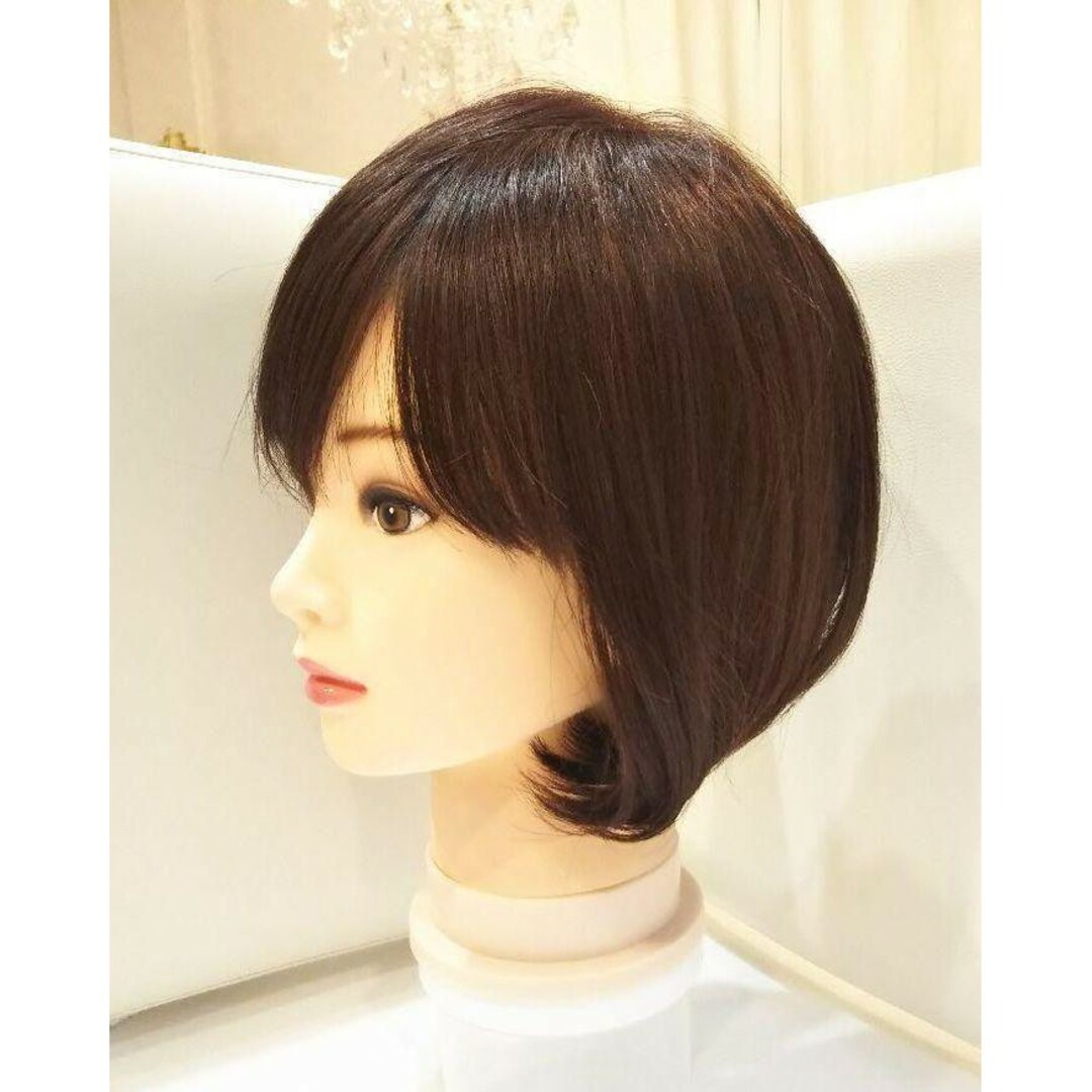 レミー人毛100%✨I型つむじ総手植え地肌✨プレミアム 北川景子