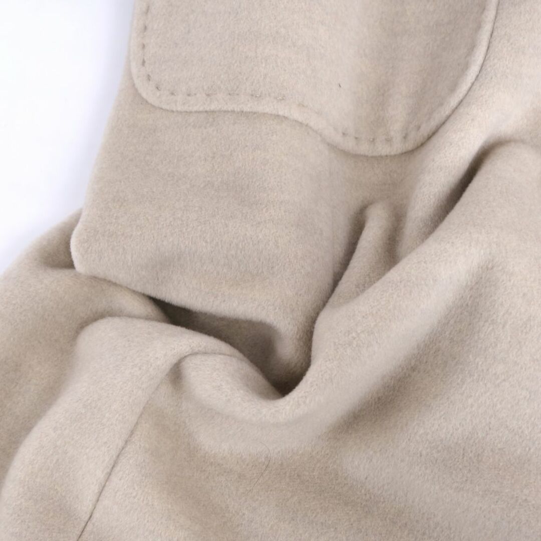 Max Mara - 極美品 マックスマーラ Max Mara コート 白タグ フード付き