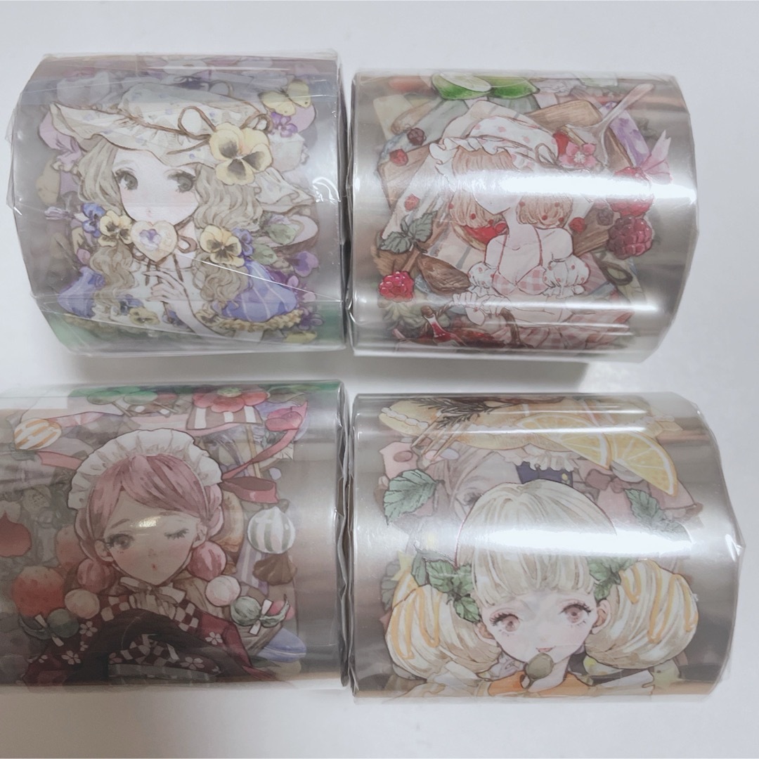 ♡海外マステ♡ 藤咲 カヤ さん マスキングテープ 4点の通販 by マステ