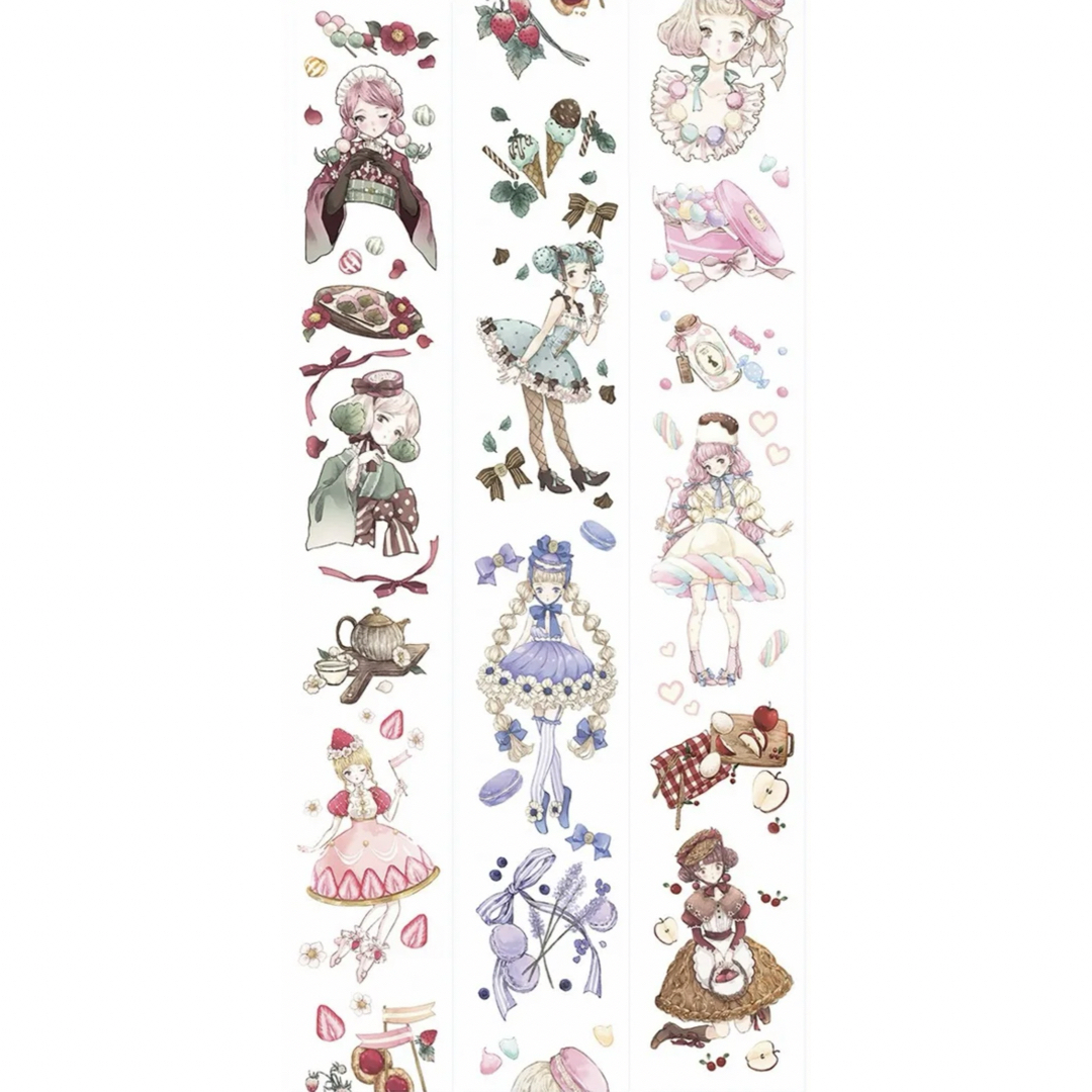 ♡海外マステ♡ 藤咲 カヤ さん マスキングテープ 4点の通販 by マステ