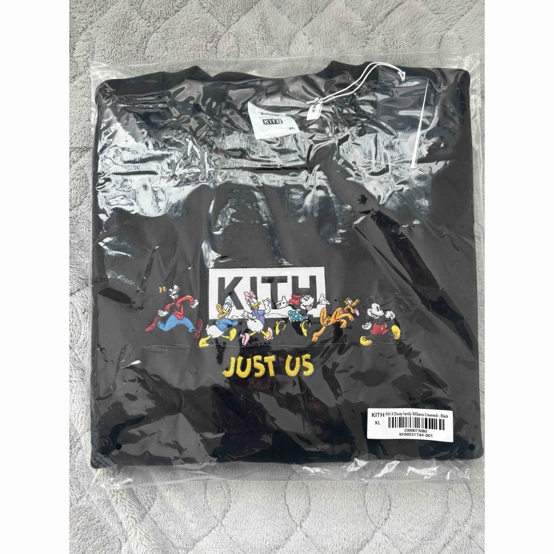 KITH - KITH DISNEY ミッキー クルーネック XL ボックスロゴ